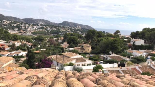 Atico-Penthouse En Moraira Con Vistas Al Mar Lejlighed Teulada Eksteriør billede