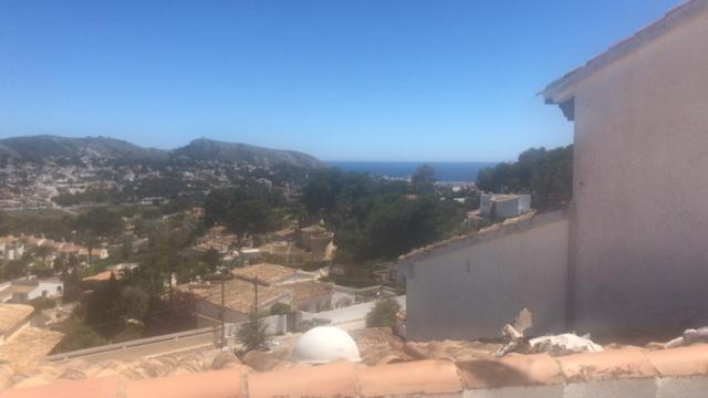 Atico-Penthouse En Moraira Con Vistas Al Mar Lejlighed Teulada Eksteriør billede