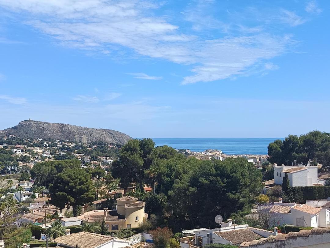 Atico-Penthouse En Moraira Con Vistas Al Mar Lejlighed Teulada Eksteriør billede