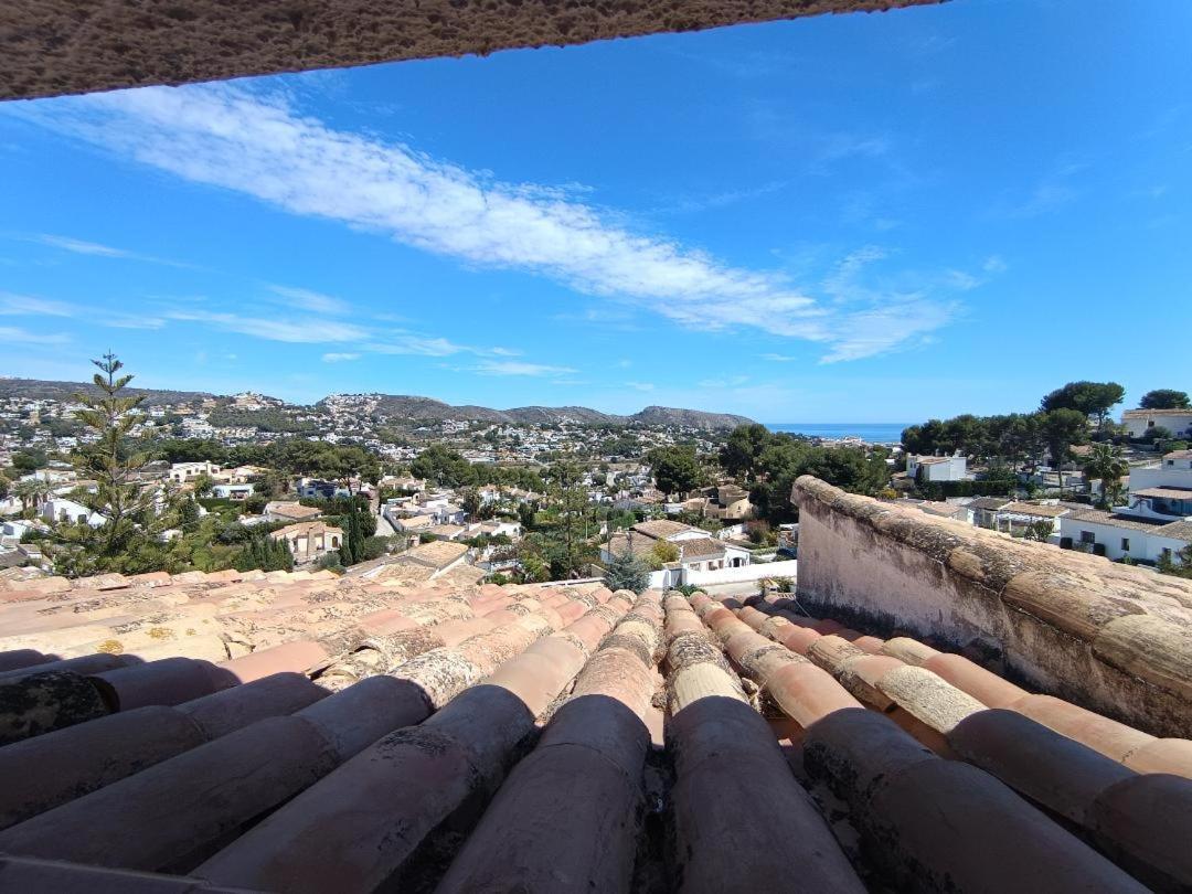 Atico-Penthouse En Moraira Con Vistas Al Mar Lejlighed Teulada Eksteriør billede