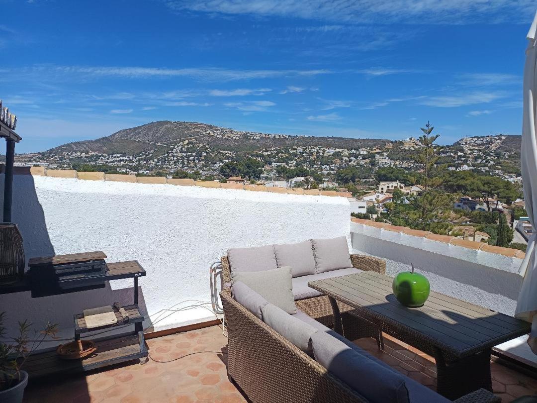 Atico-Penthouse En Moraira Con Vistas Al Mar Lejlighed Teulada Eksteriør billede